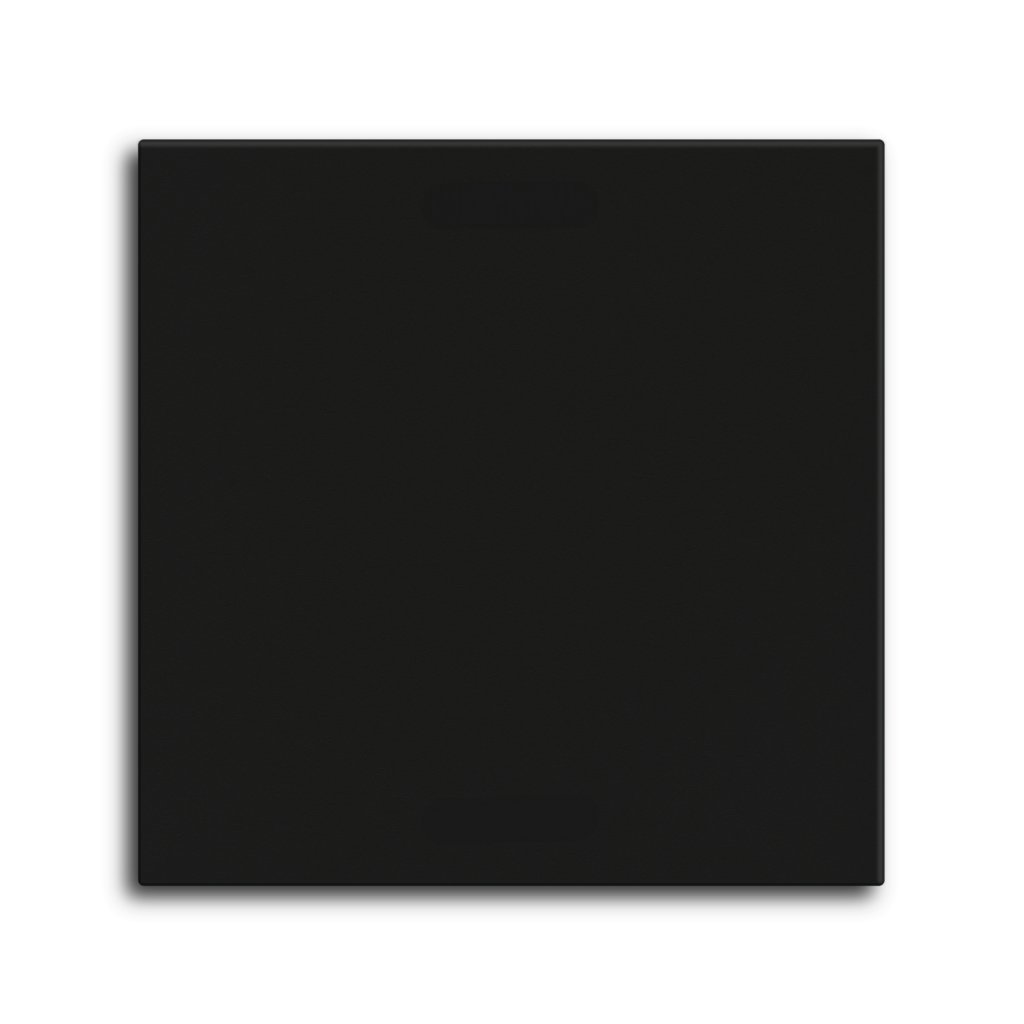 [TAL-55BW1006.02] MDT wip voor KNX Taster Light 55 Basic 1-voudig, mat zwart, neutraal