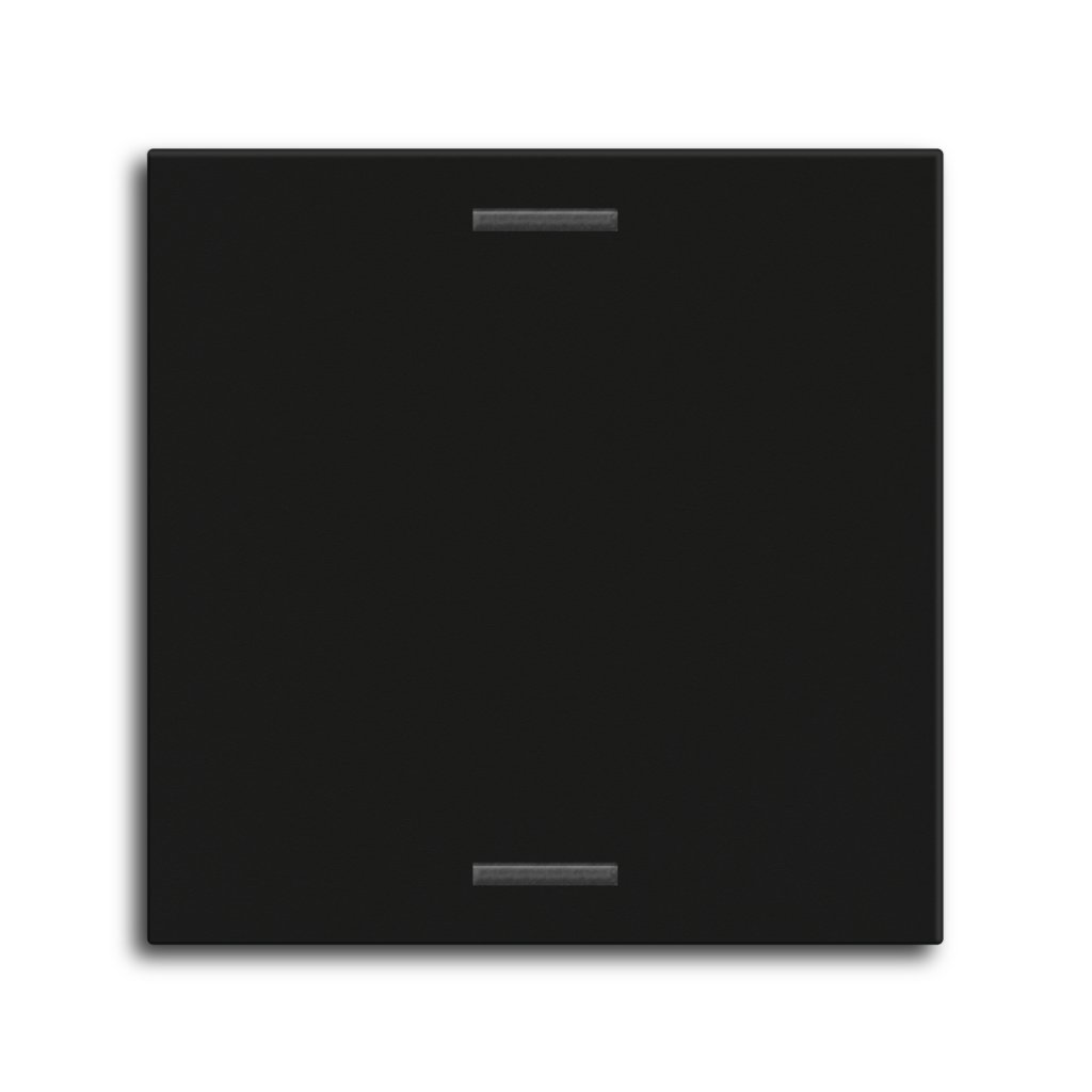 [TAL-55W1006.02] MDT wip voor KNX Taster Light 55 1-voudig, mat zwart, neutraal