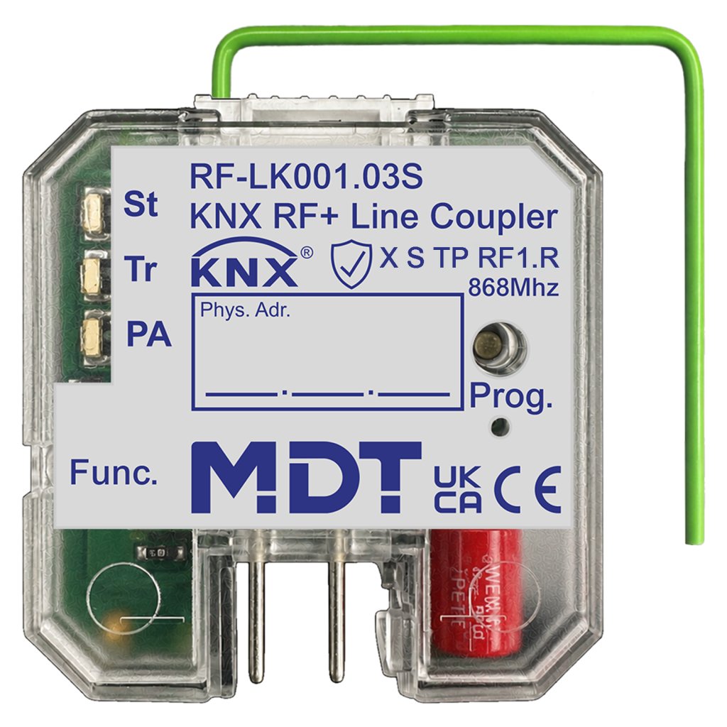 [RF-LK001.03S] KNX RF+ lijnkoppelaar, inbouwmontage, Secure