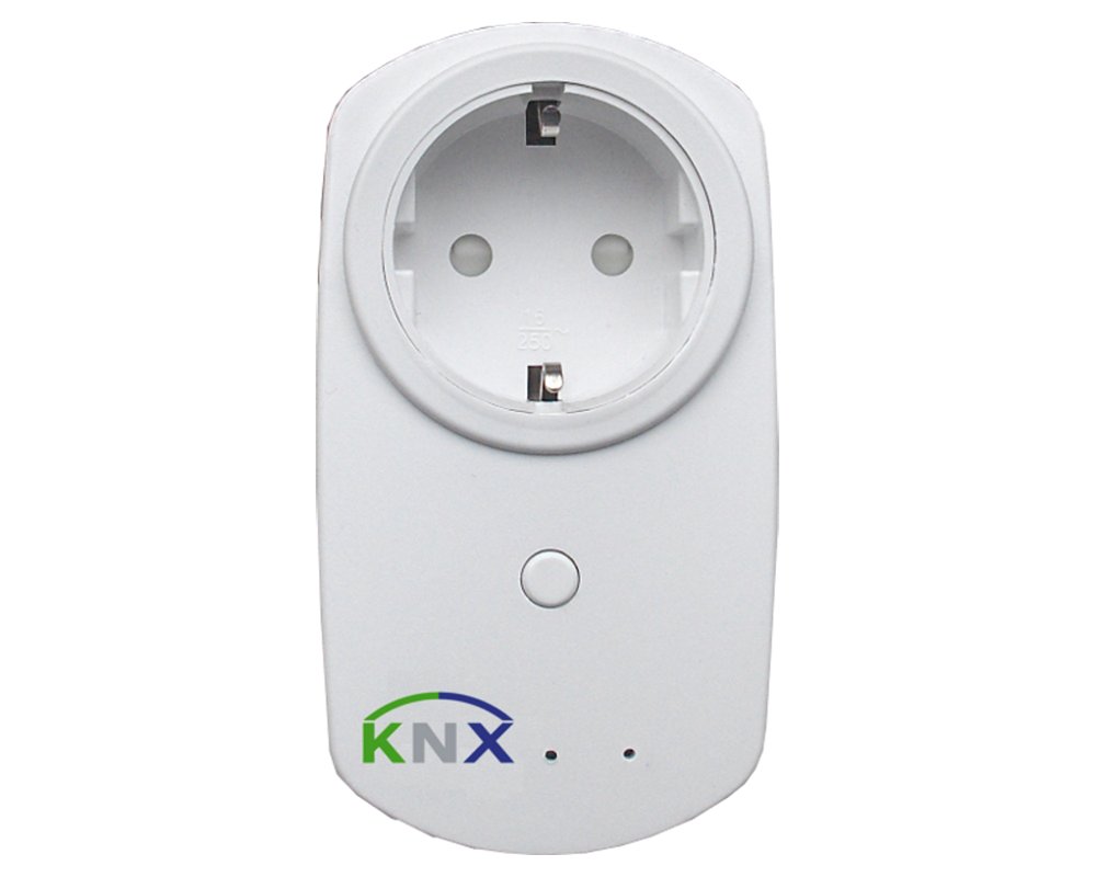 [RF-AZK1ST.01S] KNX RF+ wandcontactdoos 1-voudig 16 A, 230 V AC, actieve energiemeter, Secure