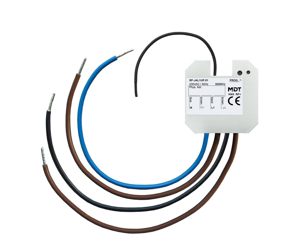 [RF-JAL1UP.01] KNX RF+ jaloezieactor 1-voudig, inbouwmontage, 10 A, 230 V AC