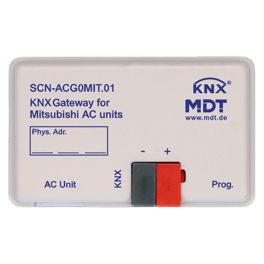 [SCN-ACG0MIT.01] KNX-gateway voor Mitsubishi airconditioners, inbouw