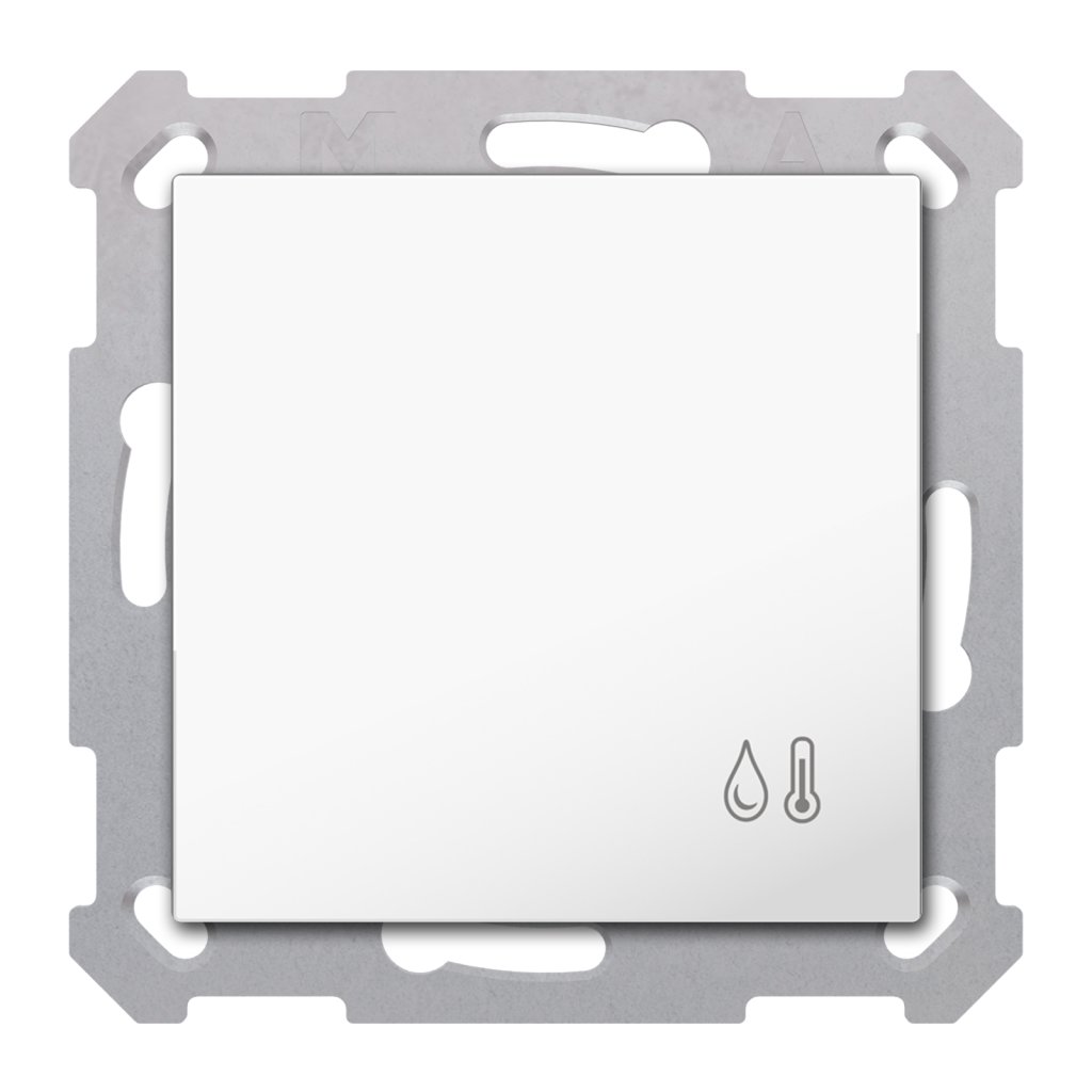 [SCN-TFS55.01] KNX ruimtetemperatuur-/vochtsensor 55, zuiver wit glanzend