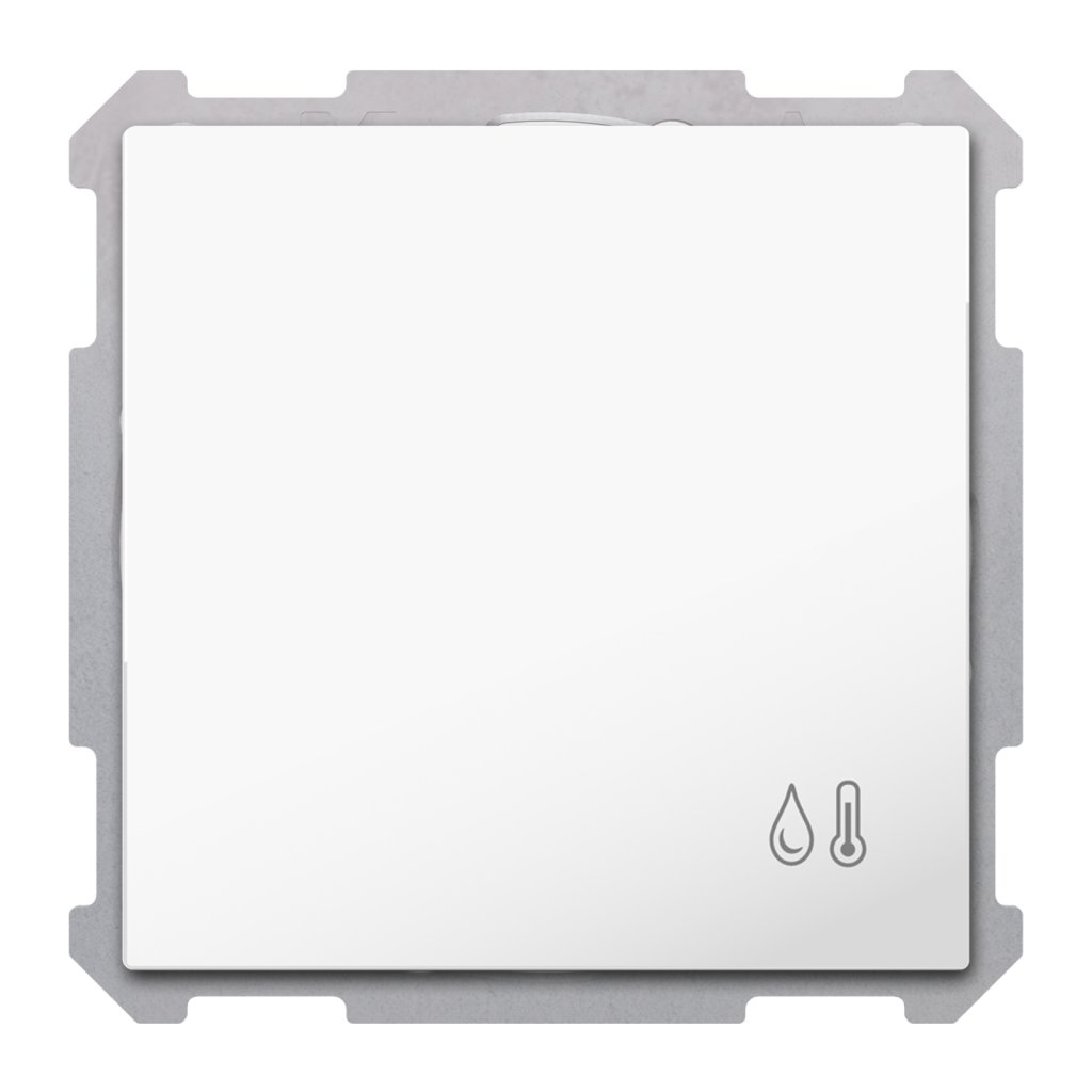[SCN-TFS63.01] KNX ruimtetemperatuur-/vochtsensor 63, studio wit glanzend