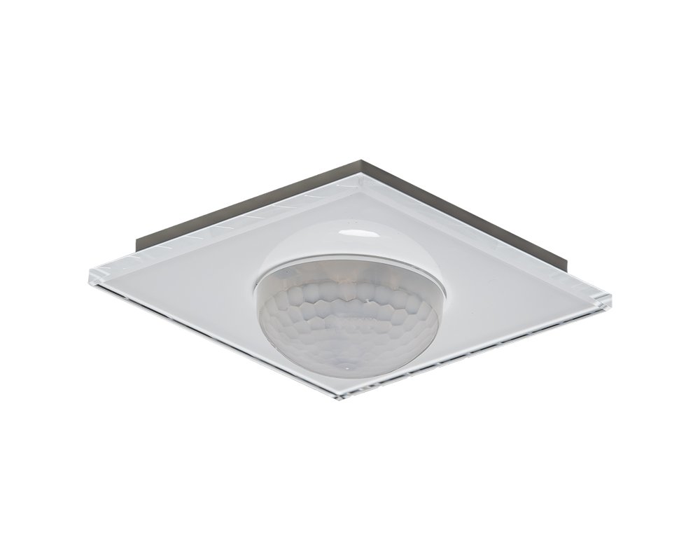 [SCN-G360D3.03] KNX glazen aanwezigheidsmelder 360° met 3 sensoren en temperatuursensor, wit