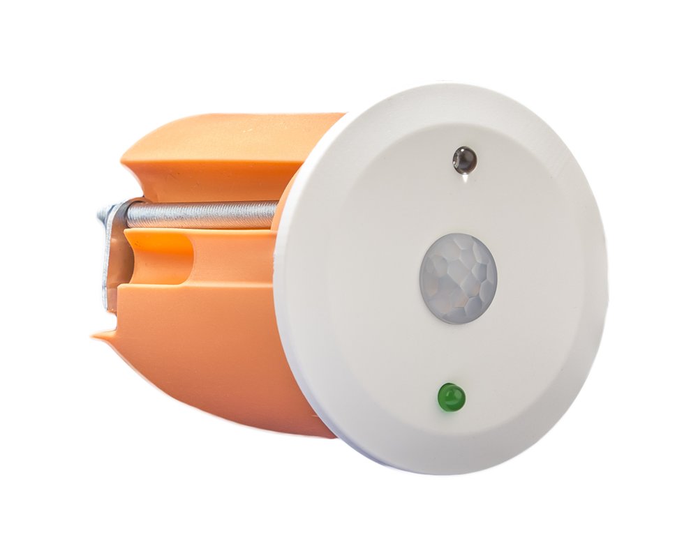 [SCN-P360D1.01] KNX mini-aanwezigheidsmelder 360°, inbouwmontage, zuiver wit mat