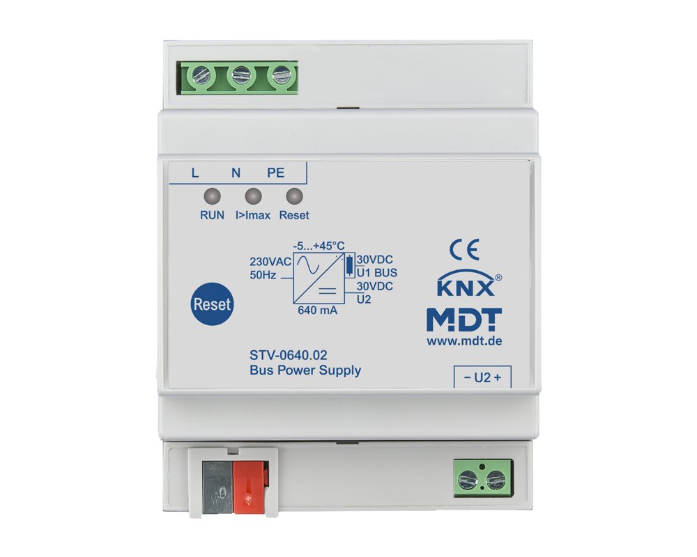 [STV-0640.02] KNX busspanningsvoeding, 4TE REG, 640 mA