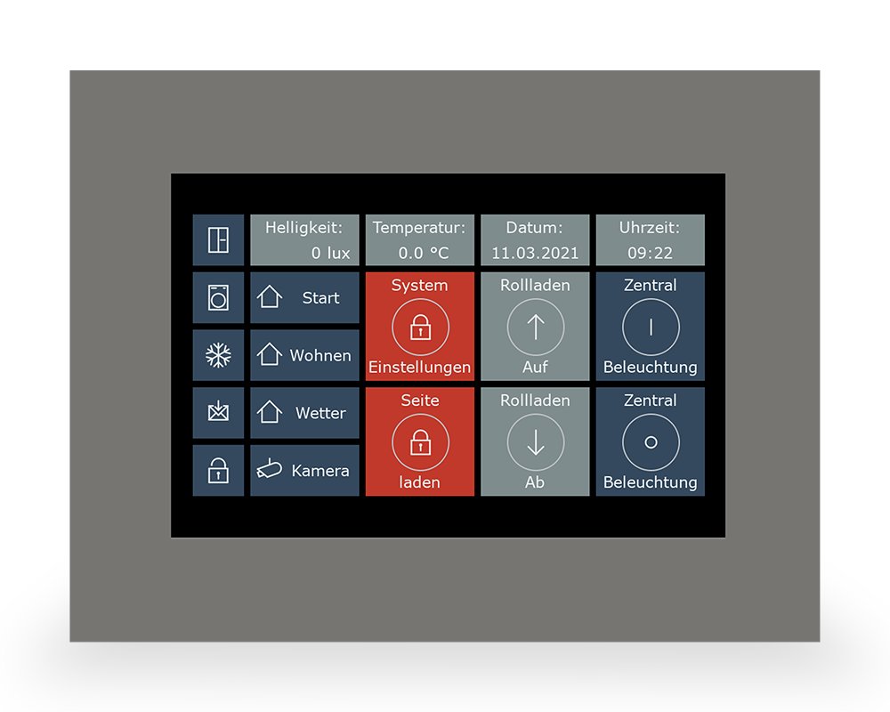 [VC-0701.04] KNX touchpanel VisuControl, display 17,7 cm/7 inch