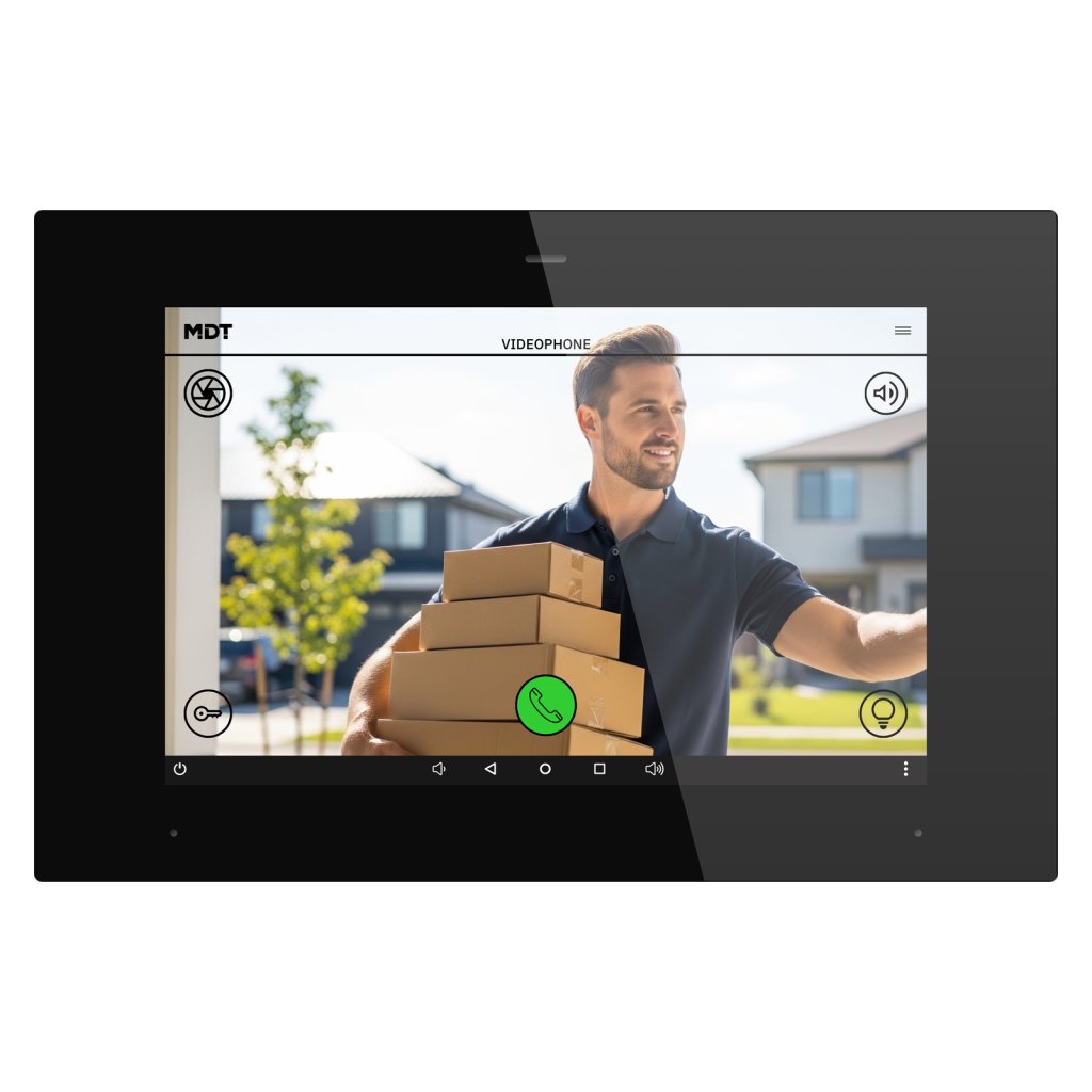 [VC-08P82.01S] KNX touchpanel VisuControl Plus, 8 inch / 20,3 cm display, Secure