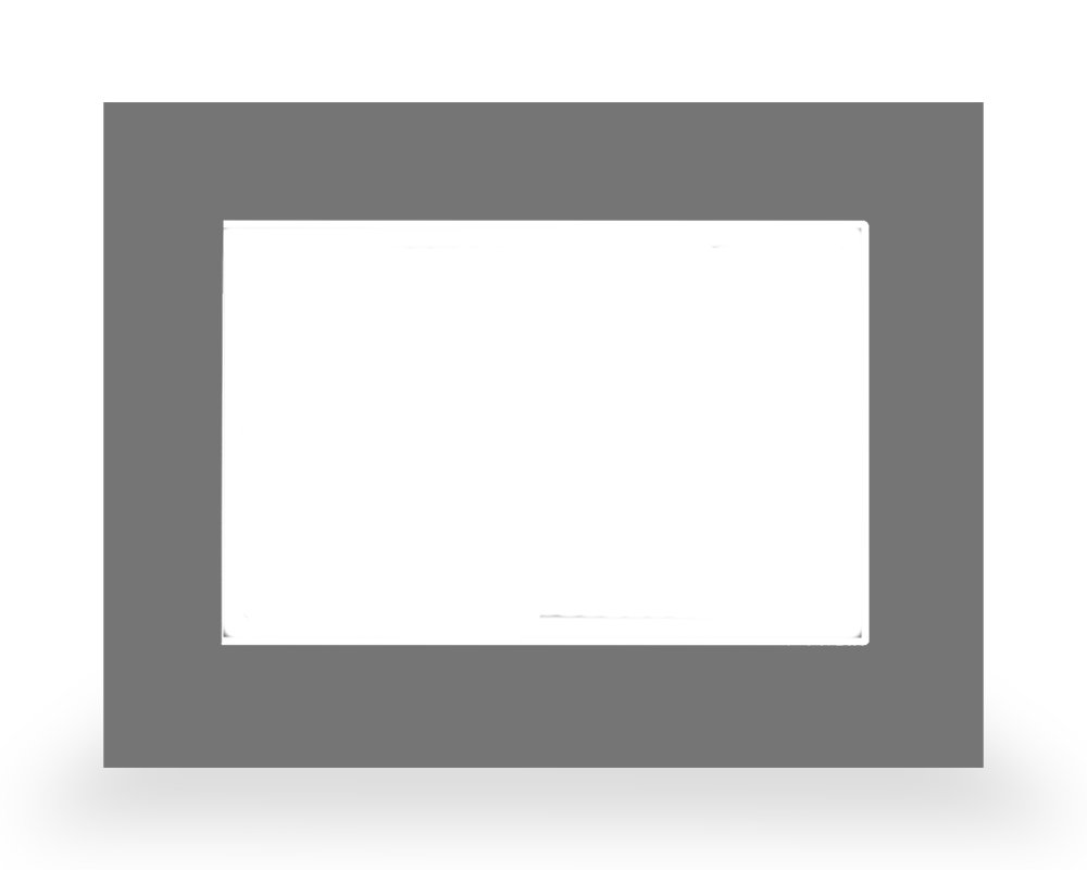 [VCB-10SI.04] MDT frame roestvrijstalen look geborsteld, 25,4 cm/10 inch