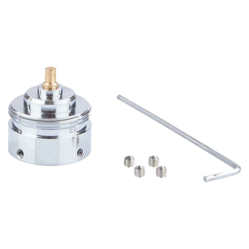 [ZUB-HVA0A02] Radiatorthermostaat-adapter, metaal, Danfoss RAVL