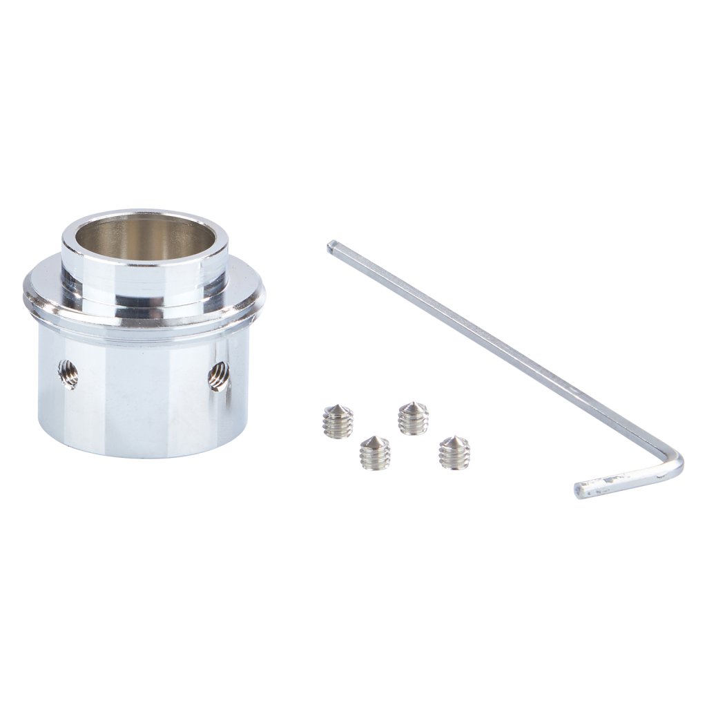 [ZUB-HVA0A04] Radiatorthermostaat-adapter, metaal, Danfoss RA